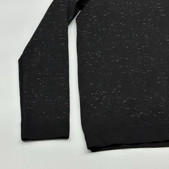 Lululemon Swiftly Tech Long Sleeve Breeze Size 8 Black / White Relaxed Fit Shirt - Picture 9 of 10